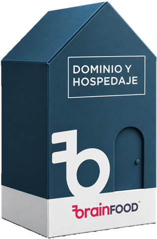 Casita del servicio de Dominio y hospedaje de Brainfood