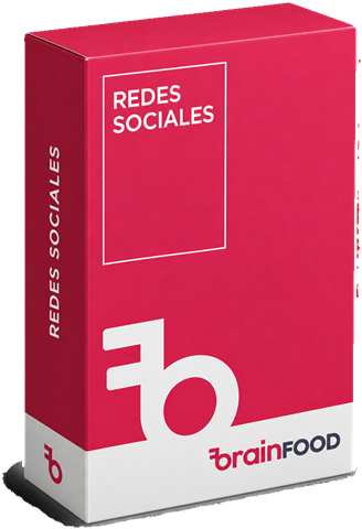 Caja del servicio de Redes sociales de Brainfood