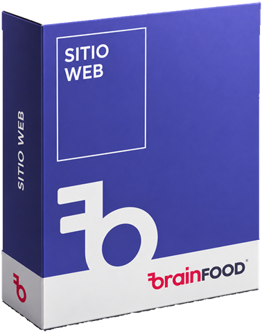 Caja del servicio de Sitio web de Brainfood
